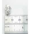 Guinea Pig sterling silver charm .925 x 1 Pet Pets Guineapig Pigs charms