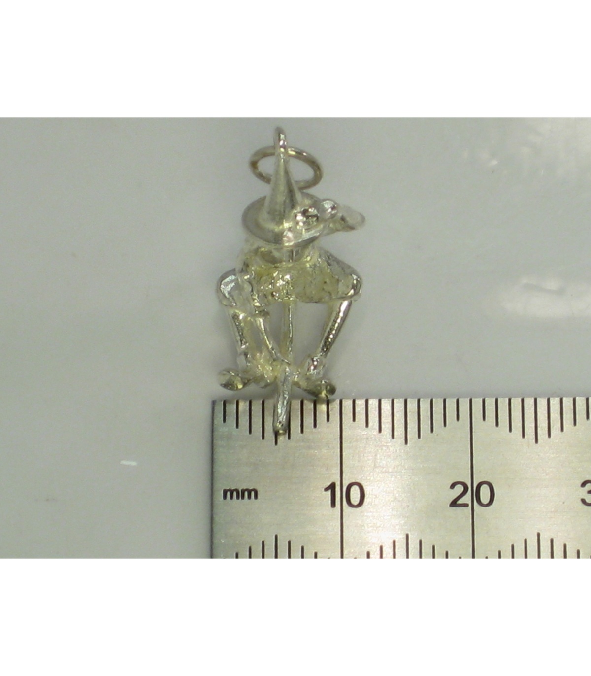 Wizards Witches hat sterling silver charm .925 x 1 Wizard Witch charms