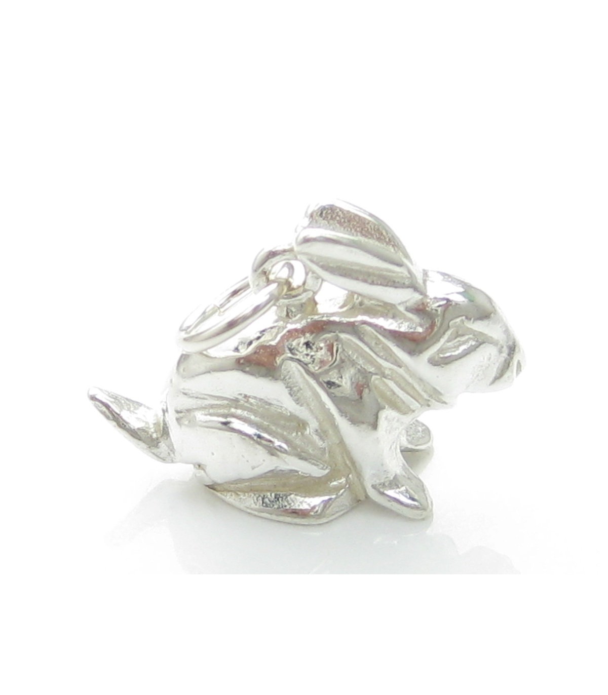 Kaninchen Sterling Silber Charm .925 x 1 Kaninchen Hase Hasen Charms