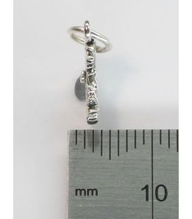 Unicorn Tiny sterling silver charm .925 x 1 Unicorns charms SSELP684