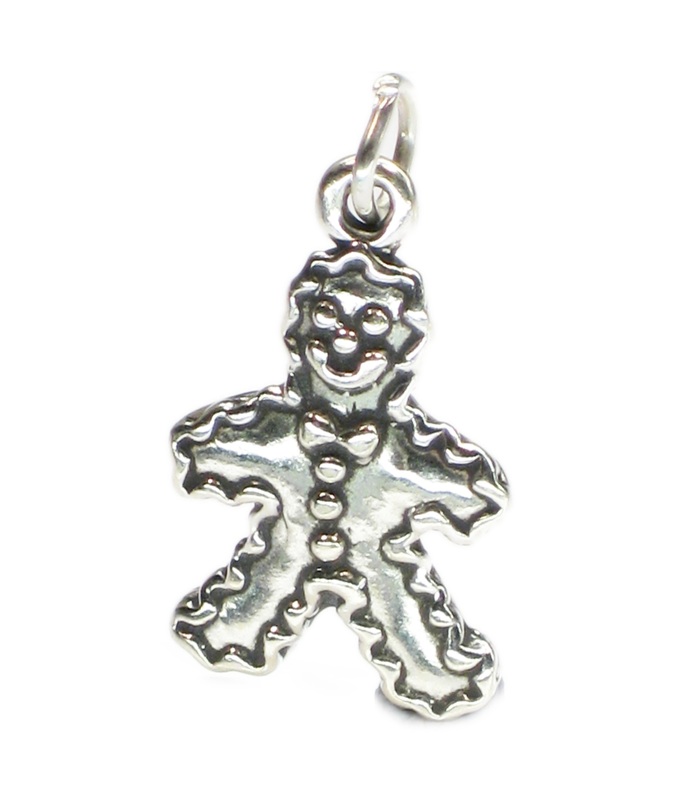 Pizza Slice small sterling silver charm .925 x 1 Pizzas Piza Pisa charms 