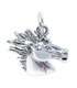 Horse Head sterling silver charm .925 x 1 Equine & Horses charms