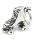 Roller Skate small sterling silver charm .925 x 1 Rollerskate charms