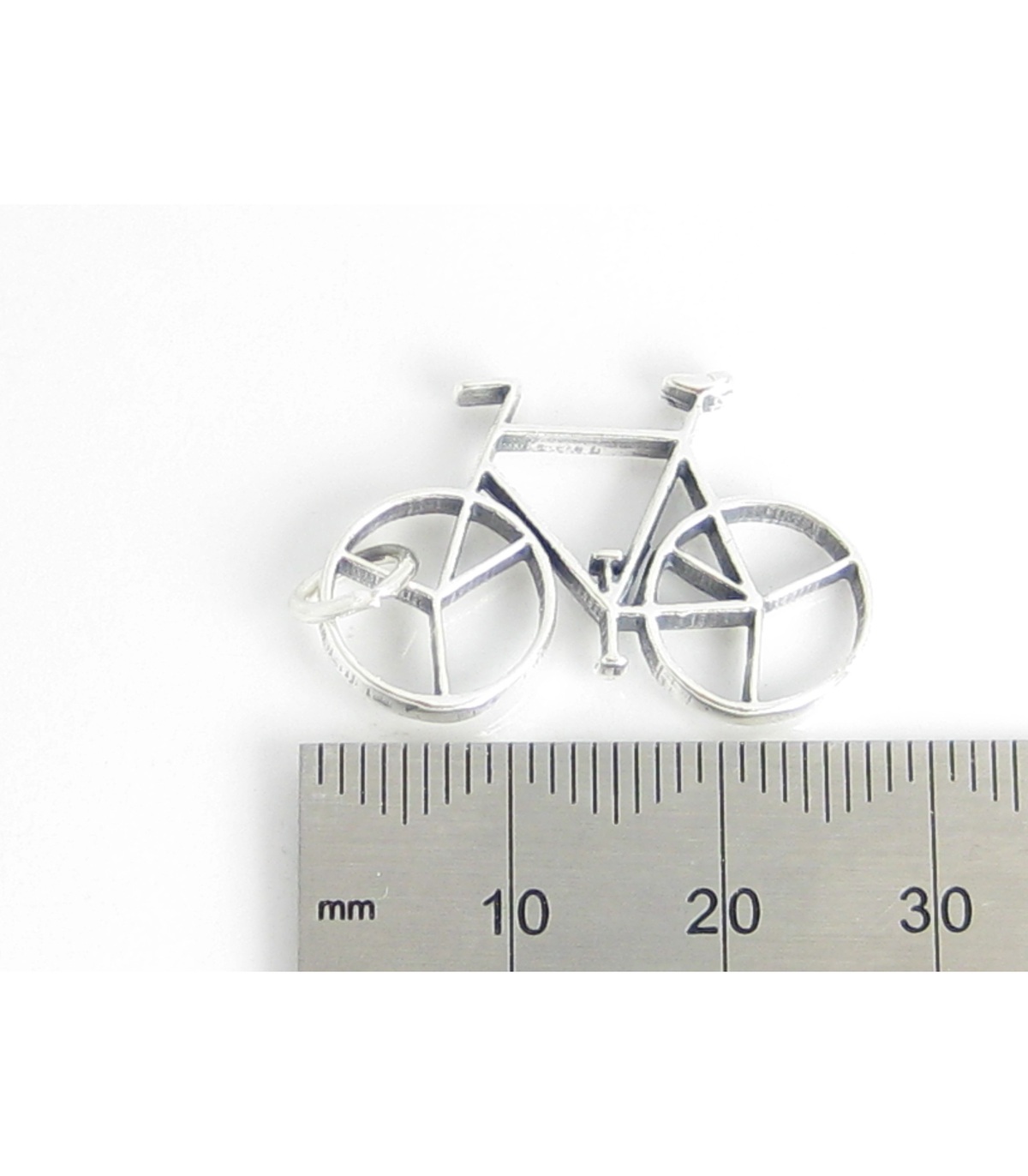 Moeras Hechting verkwistend Sterling zilveren fiets bedel .925 x 1 Bike Bikes Bicycles bedels