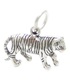 Tiger sterling silver charm .925 x 1 Tigers Big Cat Game Cats charms