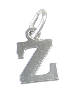 Letter I Initial sterling silver charm .925 x 1 Letters charms Style 6 CF760I 