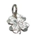 Four leaf clover Lucky sterling silver charm .925 x 1 4 leafed charms