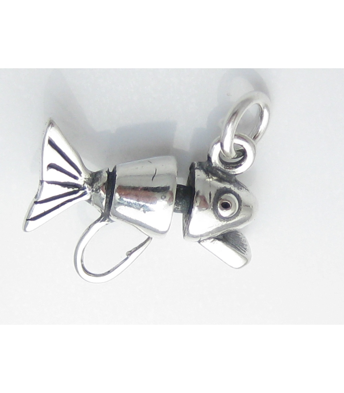 Fiske Lure charm i sterling silver .925 x 1 Fisherman Lures berlocker