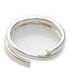 1 x 5mm split ring sterling silver .925 charm keyrings rings