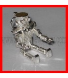 Robot silver charms