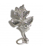 Flowers and Leaves silver charms