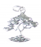 Trees silver charms