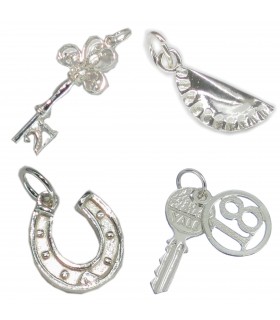 Charms i silver