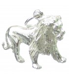 Lions Tigers and Big Cat Silver Charms