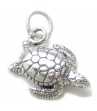 Turtles and Tortoise Silver Charms