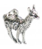 Camel Llama Alpaca sterling silver charms