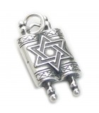 Bibles - Holy books - Scrolls silver charms