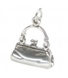 Handbag silver charms