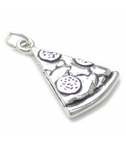 Food silver charms