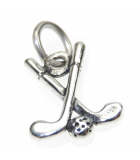 Golf silver charms