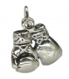 Boxing silver charms
