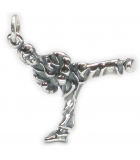 Martial Arts silver charms