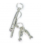 Fishing silver charms