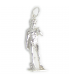 Statues silver charms