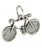 Cycles and Bicycles silver charms