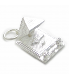 Places Worldwide - Outside England silver charms
